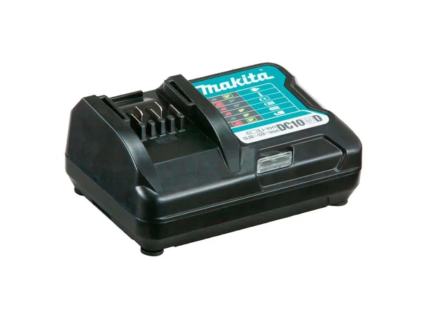 Kit Martelete Rotativo 12V HR166DZ Makita e Bateria e Carregador e Maleta