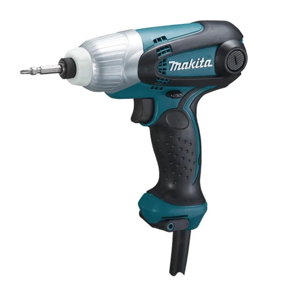 Kit Parafusadeira de Impacto TD0101 Makita e Caixa de Ferramentas 16 Pol