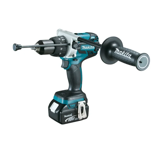 Kit Parafusadeira Furadeira de Impacto DHP481RME Makita e Conj de Bits 37 Peç