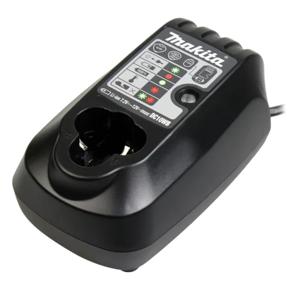 Kit Parafusadeira TD090DZ Makita Bateria BL1014 Carregador DC10WB Bits e Maleta