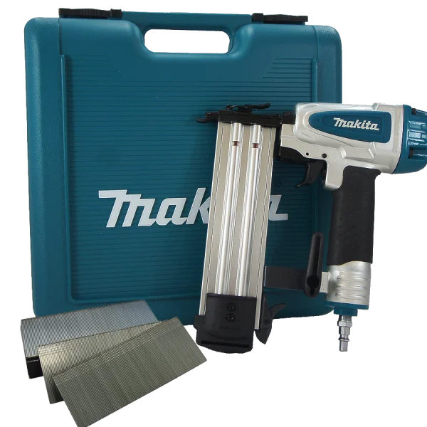 Kit Pinador Pneumático e Óculos Af505 P Makita e Pinos para Pinadores F-1