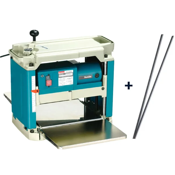 Kit Plaina Desengrosso 304mm 2012NB Makita e Faca para Desengrosso