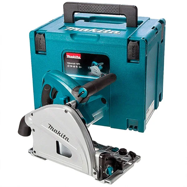 Kit Serra Circular com Maleta SP6000J Makita e Trilho 1.9 metros e 2 Sargentos
