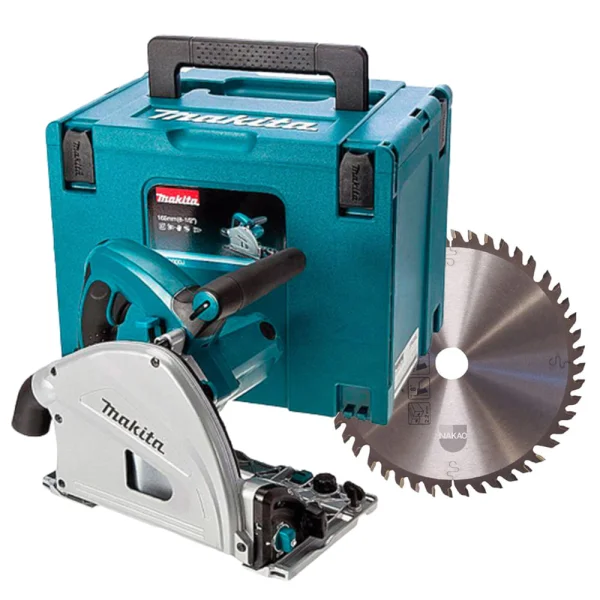 Kit Serra Circular de Trilho SP6000J Makita e Trilho 1 Metro e 2 Sargentos