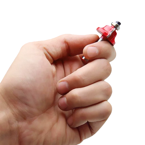 Kit Tupia de Coluna 12mm 1650W RP2301FC Makita 110V + Kit de 6 Fresas para Madeira 1/4