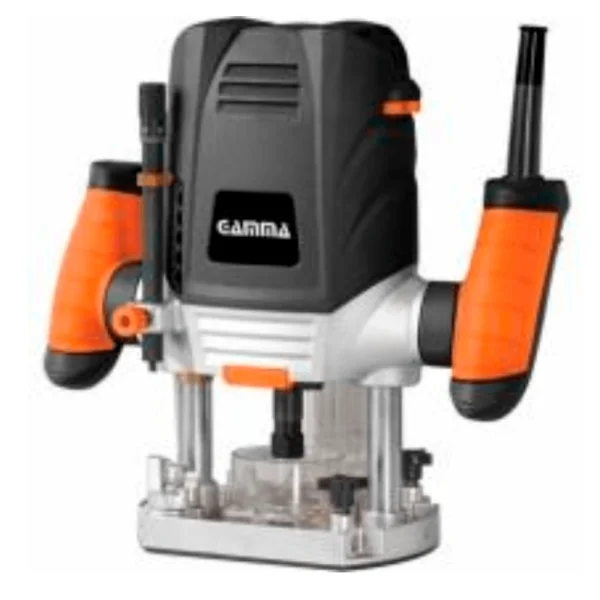 Kit Tupia Router 1020 Watts Gamma e Conjunto de Fresas para Madeira 12 pçs NKF