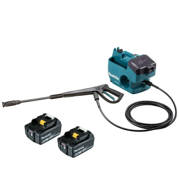 Lavadora de Alta Pressão à Bateria 36V e 2 Baterias 18V 6.0Ah DHW080ZK-P Makita