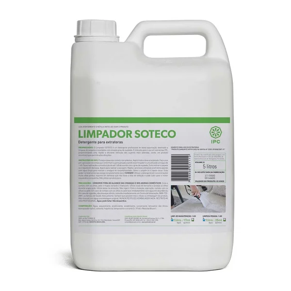Limpador para Extratora 5 Litros SBN4171 Soteco