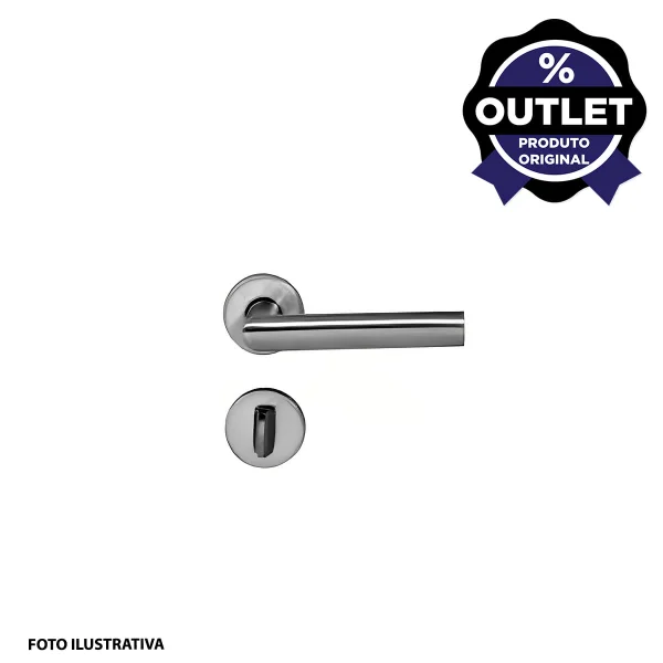 Maçaneta Reta Externa com Roseta 902 92 076 Hafele Outlet