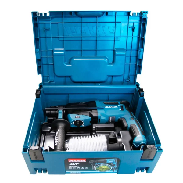 Martelete Combinado 26mm 830 Watts e Maleta MAK-PAC HR2631FXJ Makita 110 Volts