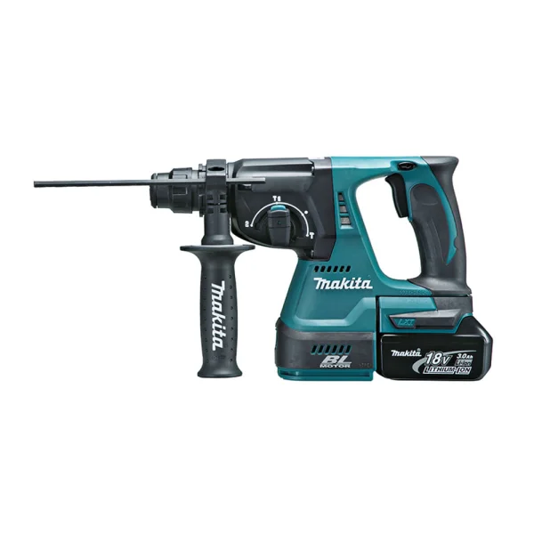 Martelete Combinado à Bateria 18V 24mm DHR242RFE Makita