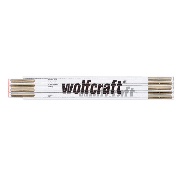 Metro de Madeira de Precisão 2 metros 522700 Wolfcraft