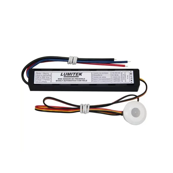 Mini Sensor de Presença 00038.32815628 Lumitek