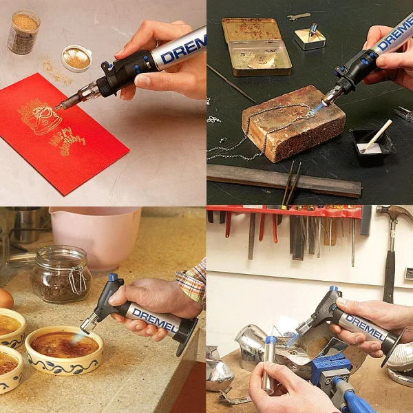 Multiferramenta à Gás Versatip Mini-Maçarico Solda F0132000JA Dremel