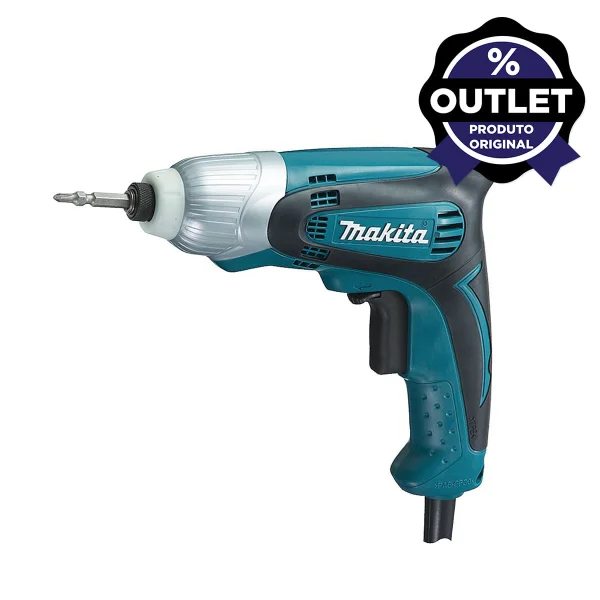 Parafusadeira de Impacto 230 Watts TD0100 Makita - Outlet