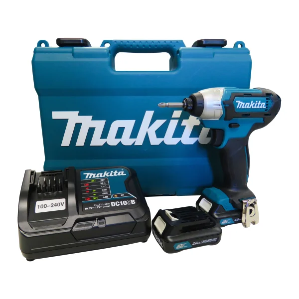 Parafusadeira de Impacto à Bateria 12V 2.0Ah Bivolt TD110DSAE Makita