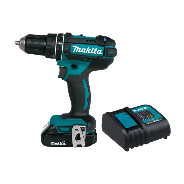 Parafusadeira e Furadeira de Impacto à Bateria DHP482SY Makita