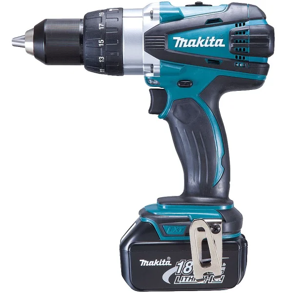 Parafusadeira Furadeira 13mm à Bateria 18V 3.0Ah DDF458RFE Makita