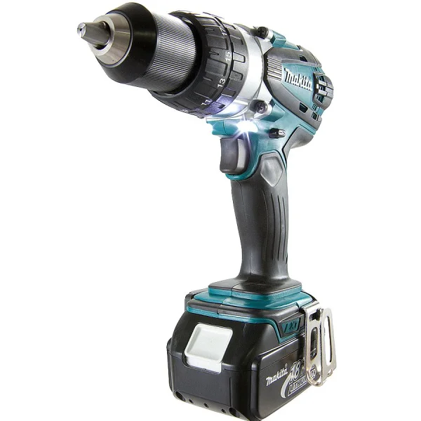 Parafusadeira Furadeira 13mm à Bateria 18V 3.0Ah DDF458RFE Makita