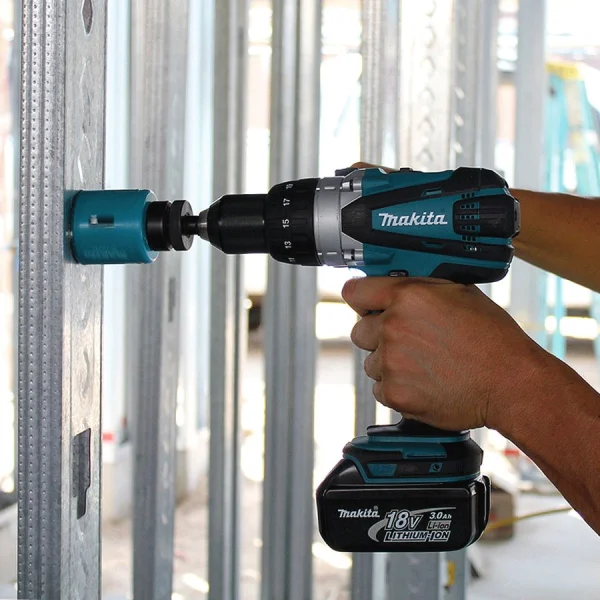 Parafusadeira Furadeira 13mm à Bateria 18V 3.0Ah DDF458RFE Makita