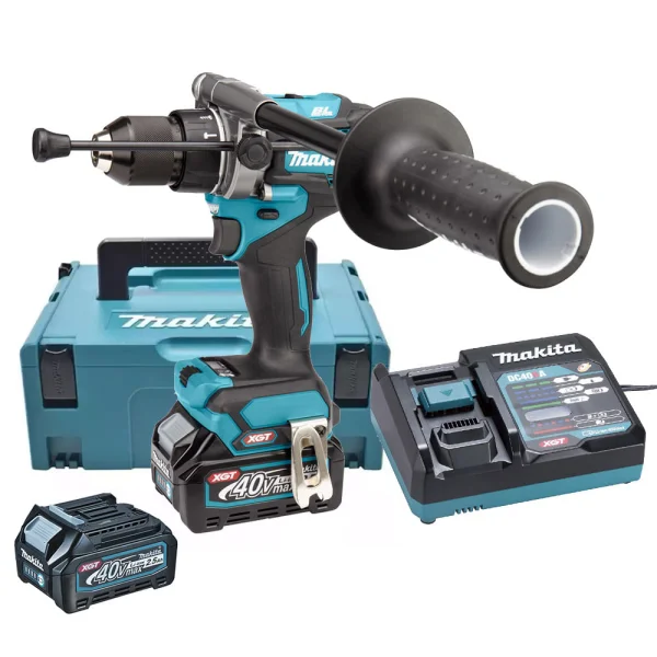 Parafusadeira Furadeira de Impacto à Bateria 40V XGT 25Ah HP001GD201 Makita