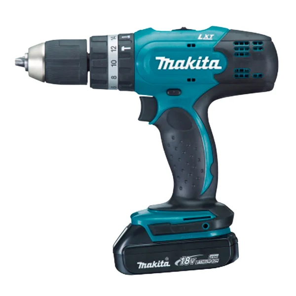 Parafusadeira Furadeira de Impacto à Bateria e 2 Baterias 18V DHP453Y001 Makita