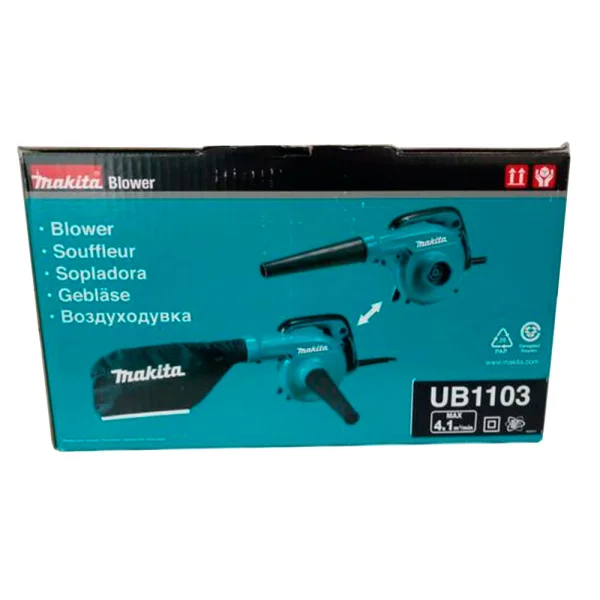 Soprador e Aspirador 600 Watts UB1103 Makita
