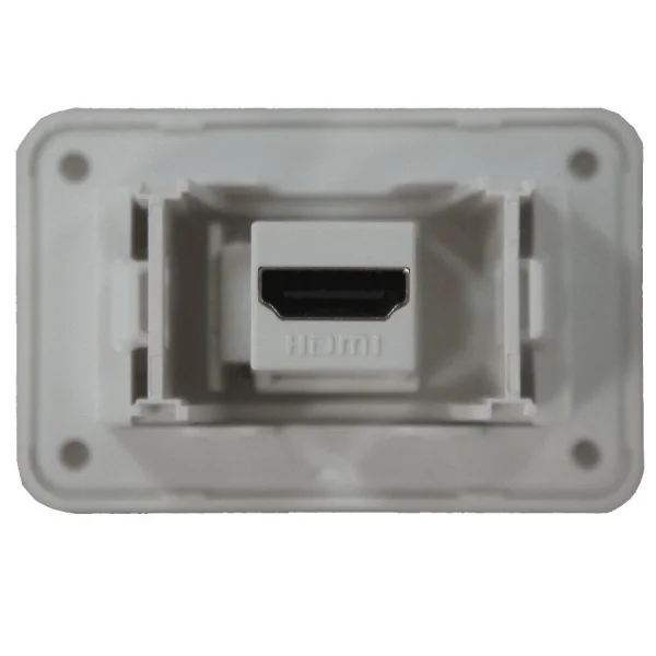 Tomada para Móveis HDMI Lumitek Branco