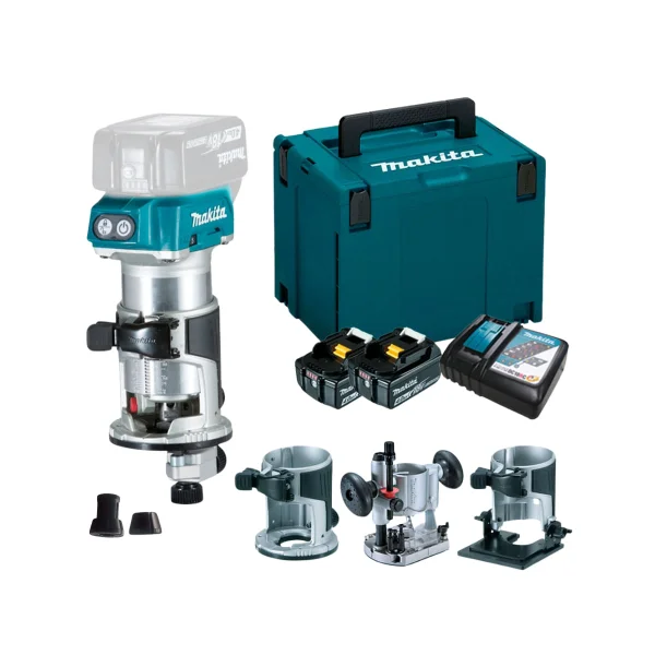 Tupia à Bateria 18V DRT50RMJX2 Makita