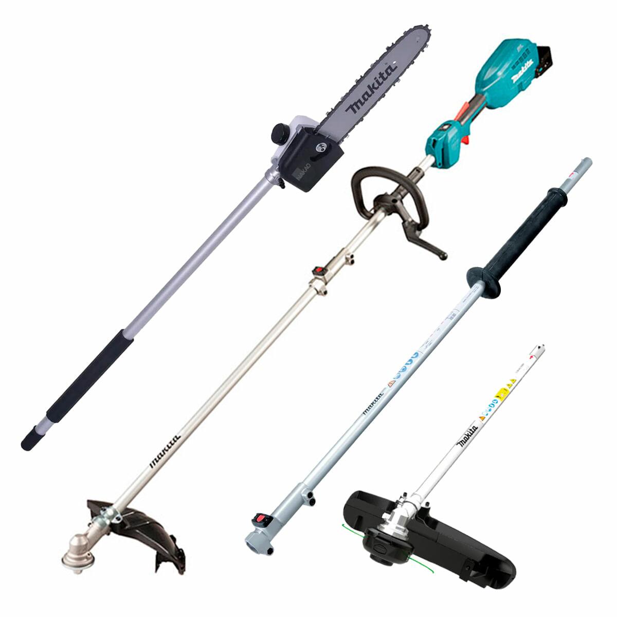 Kit Multifuncional 18V DUX18ZX1 Makita e Extensor Roçadeira e