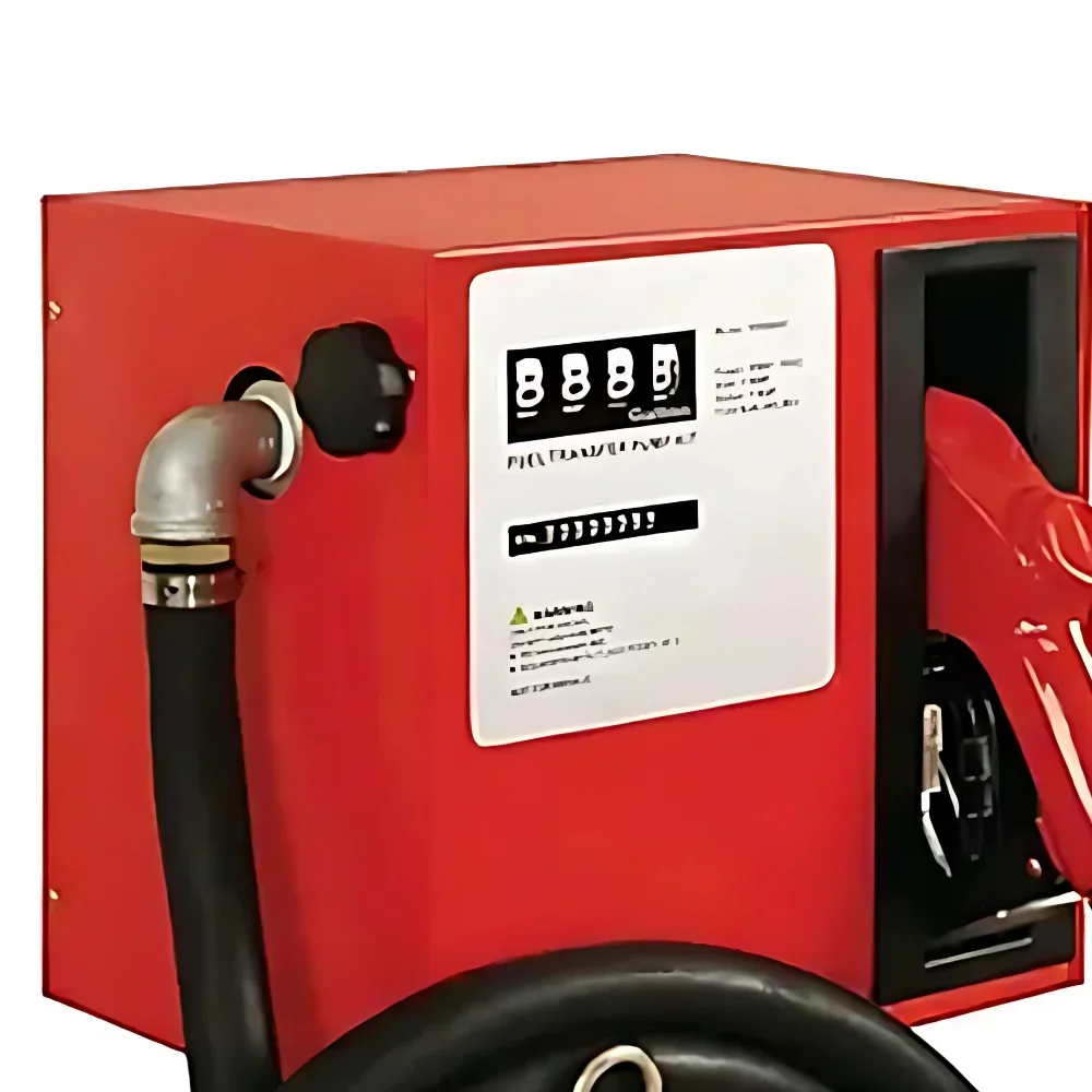 Bomba de Abastecimento para Óleo Diesel 220V, Vazão 60 L/Min Gabinada com Medidor, Bico e 4M de Mang - Vilubri-1125