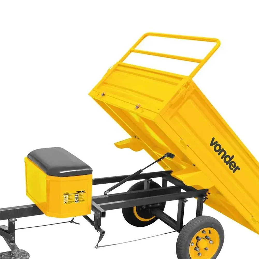 Carretinha Agricola para Motocultivador com Freio e Capacidade 300KG - Vonder-68033