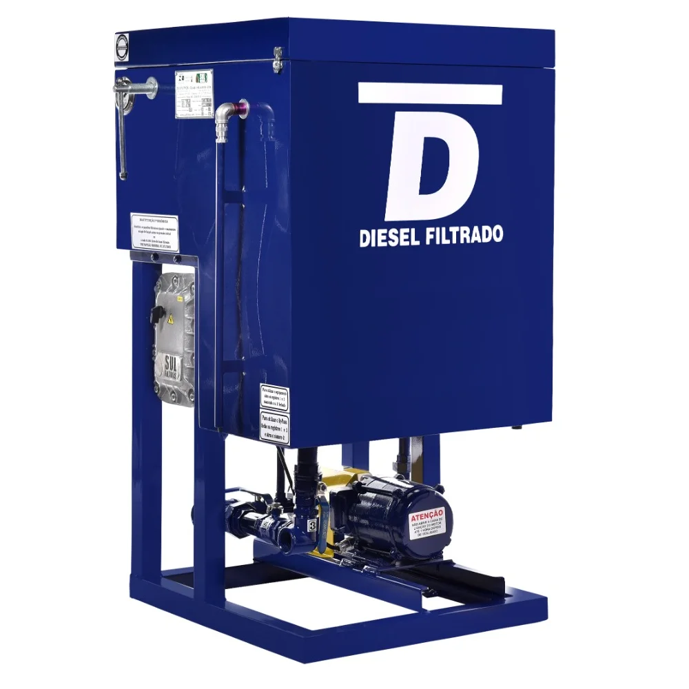 Filtro Prensa para Óleo Diesel 150Litros Vazão de 4800 L/H - Grein-FP4800