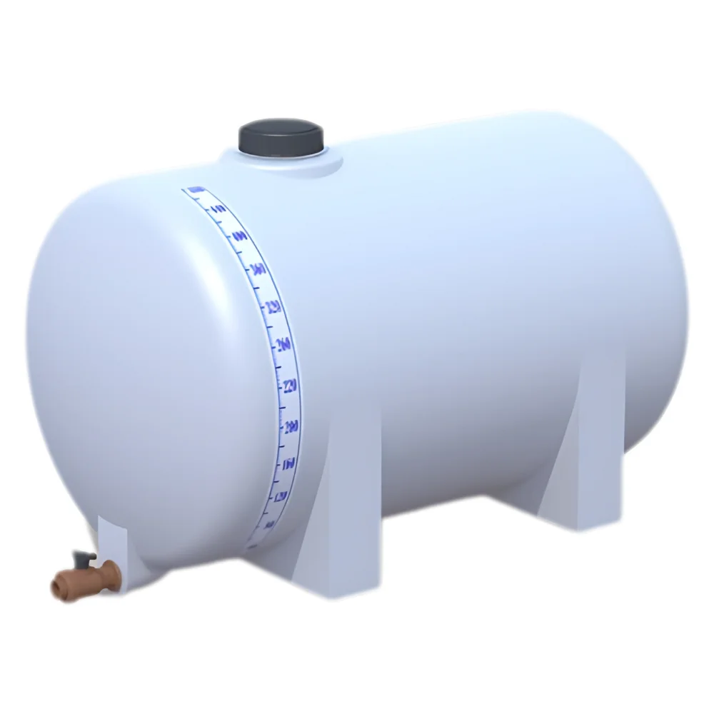 Tanque Cilíndrico Horizontal de 500 Litros - Grein-30.00500.00