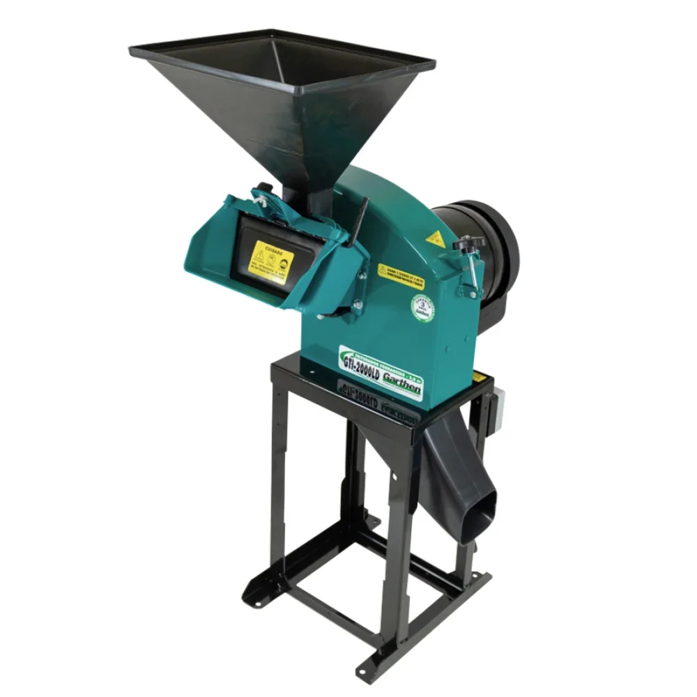 Picador e Triturador Forrageiro 2,0HP 220V Mono Martelo Fixo - Garthen-GTI-2000LDF