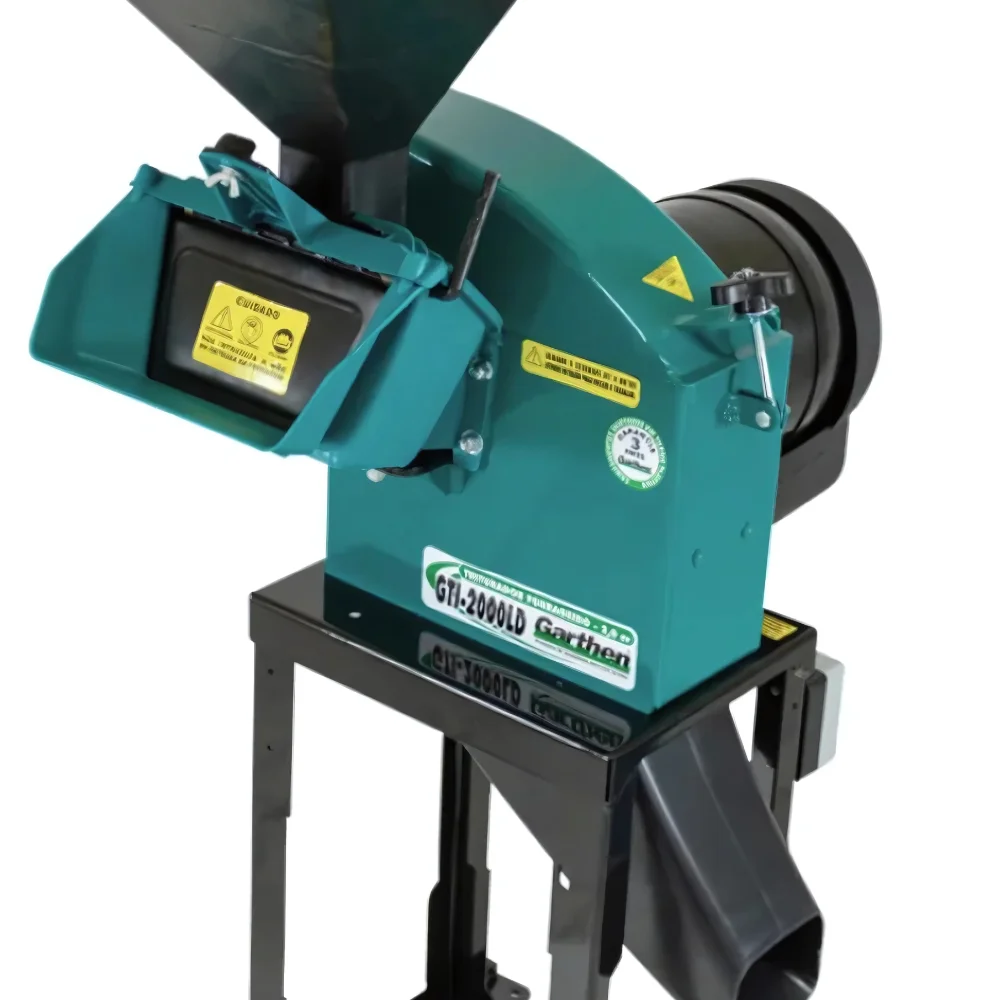 Picador e Triturador Forrageiro 2,0HP 220V Mono Martelo Fixo - Garthen-GTI-2000LDF