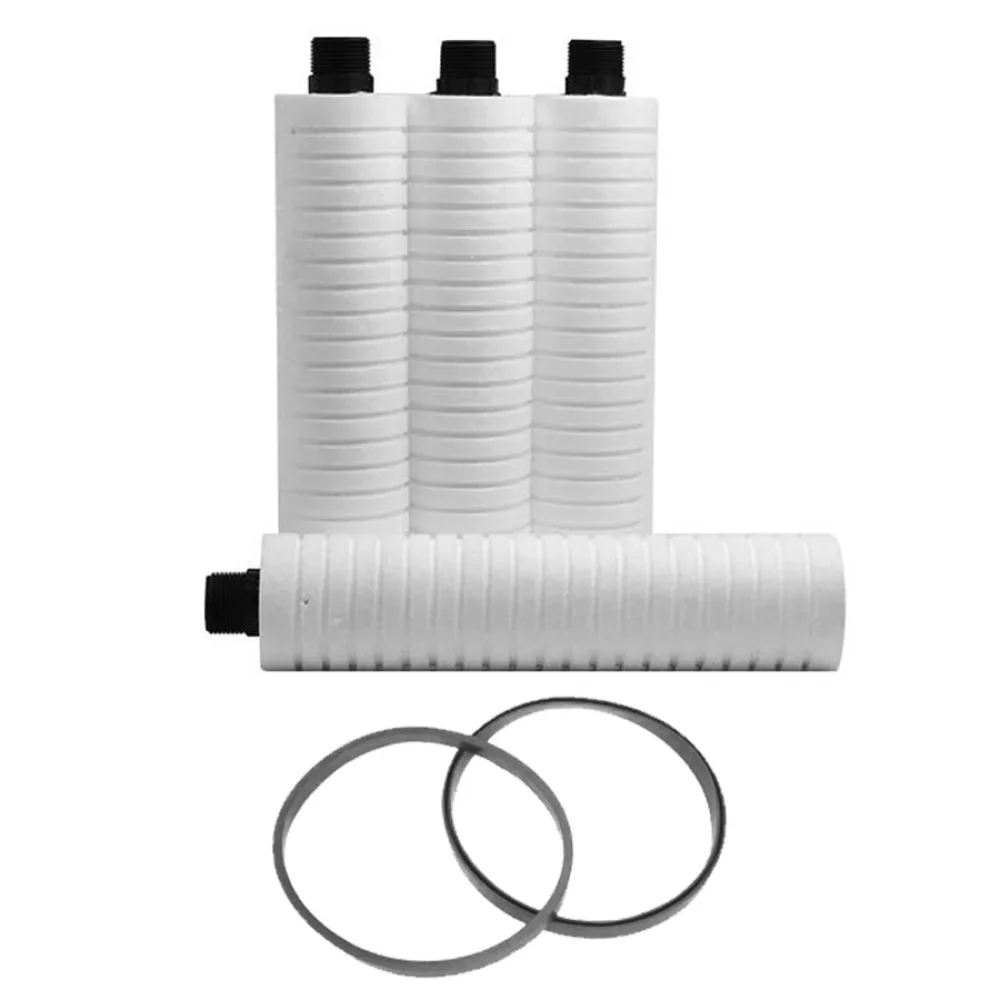 Kit Elementos Filtrante Foguetinho Rosca 1 Pol com Vedações - Grein