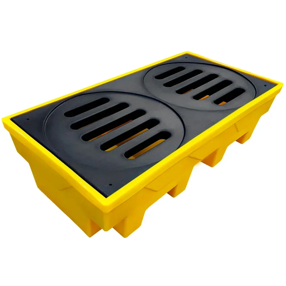 Bacia de Contenção 2 Tambor 255 Litros com Tampa Removível