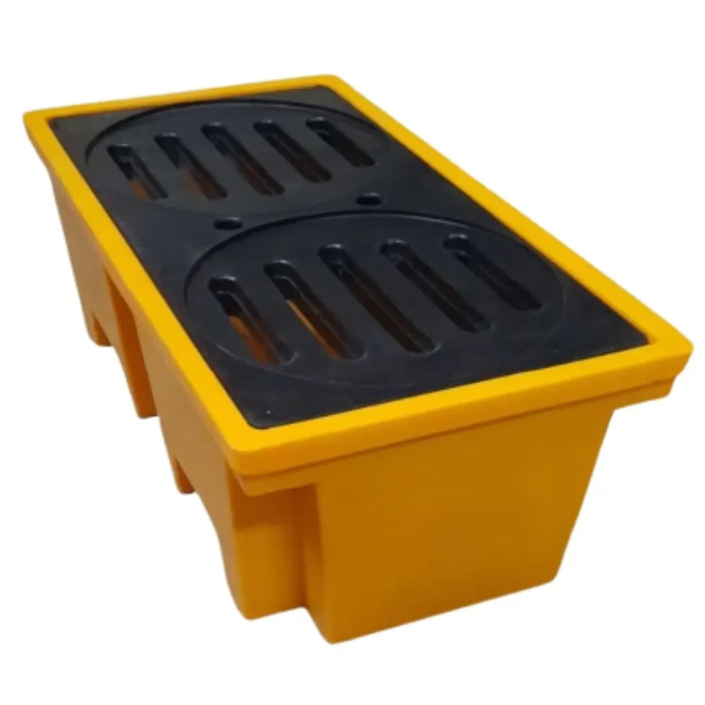 Bacia de Contenção 2 Tambor 255 Litros com Tampa Removível