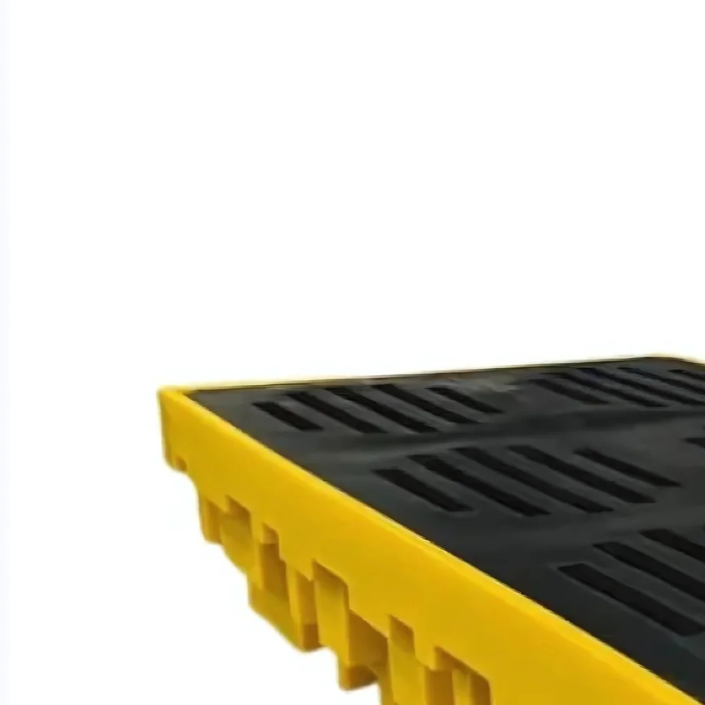 Bacia de Contenção para 2 Reservatorio IBC de 1000 Litros com Tampa Removível