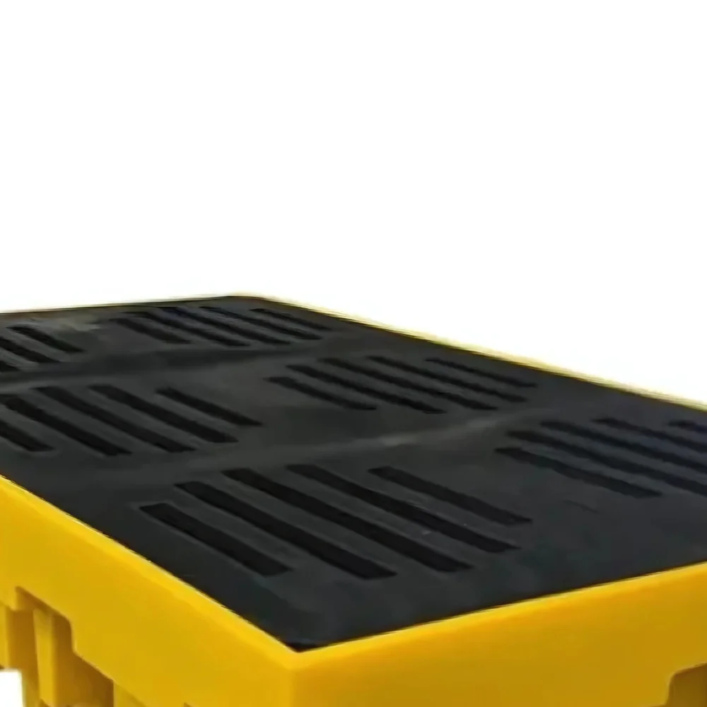 Bacia de Contenção para 2 Reservatorio IBC de 1000 Litros com Tampa Removível