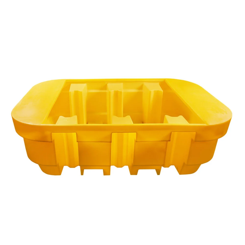 Bacia Pallet de Contenção 4 Tambor 1000 Litros com Tampa Removível