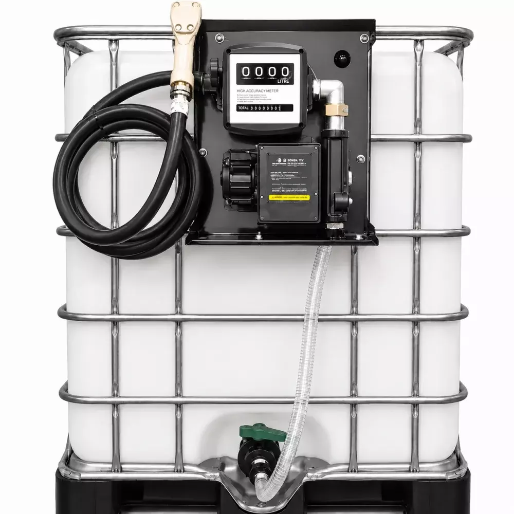 Bomba de Abastecimento Diesel 220V 60Lpm  Com Reservatório 1000L - Grein-REF341