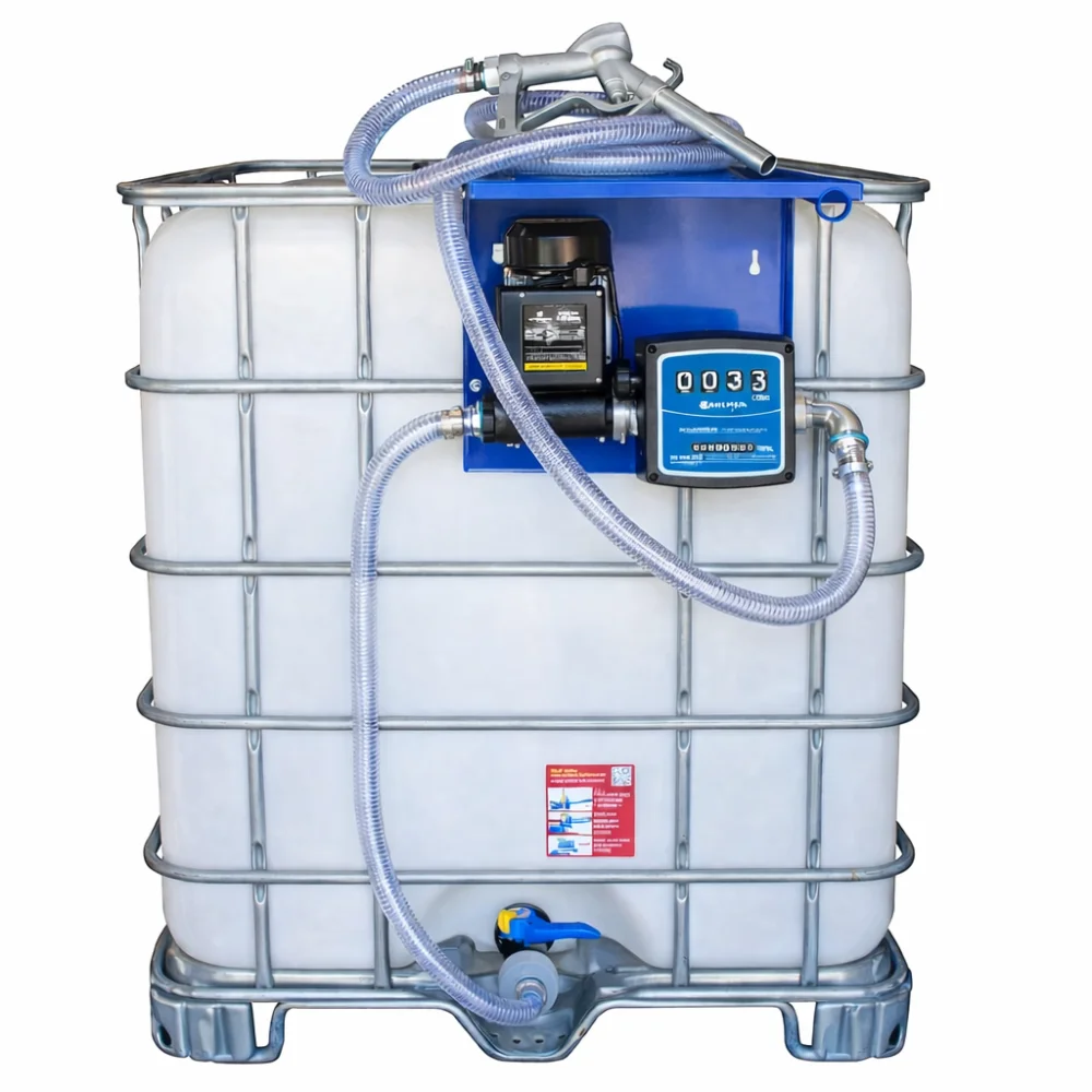 Bomba de Abastecimento para Diesel 12V 40Lpm com Reservatório 1000L - Bremen-Ref360