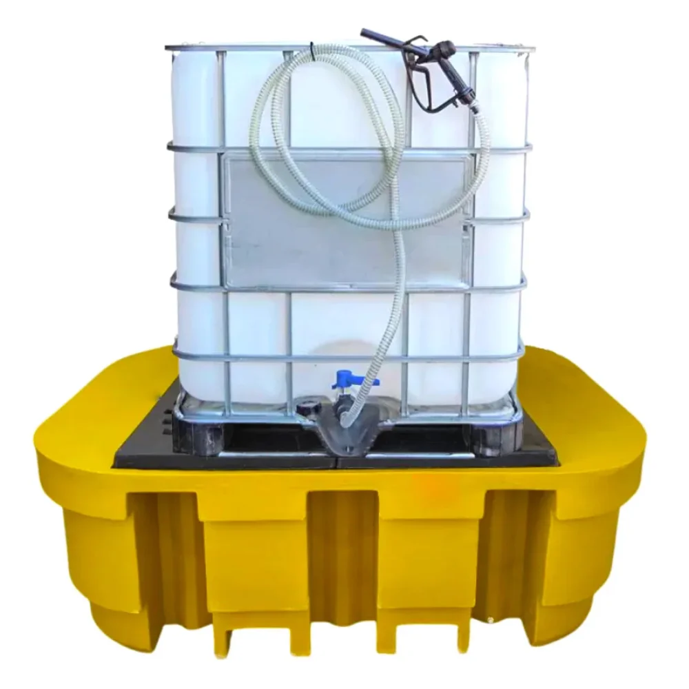 Kit para Abastecimento por Gravidade com Bacia de Contenção 1000L