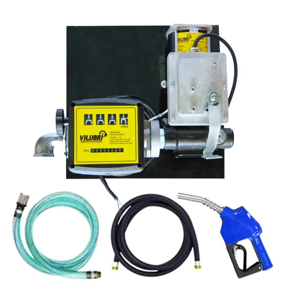 Kit Bomba de Abastecimento Gasolina 12V 40LPM - Vilubri