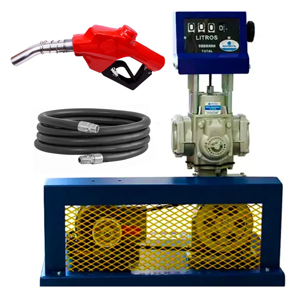 Conjunto de Abastecimento Industrial 100LPM Aprova de Explosão 220/380V Trifásica - Vilubri