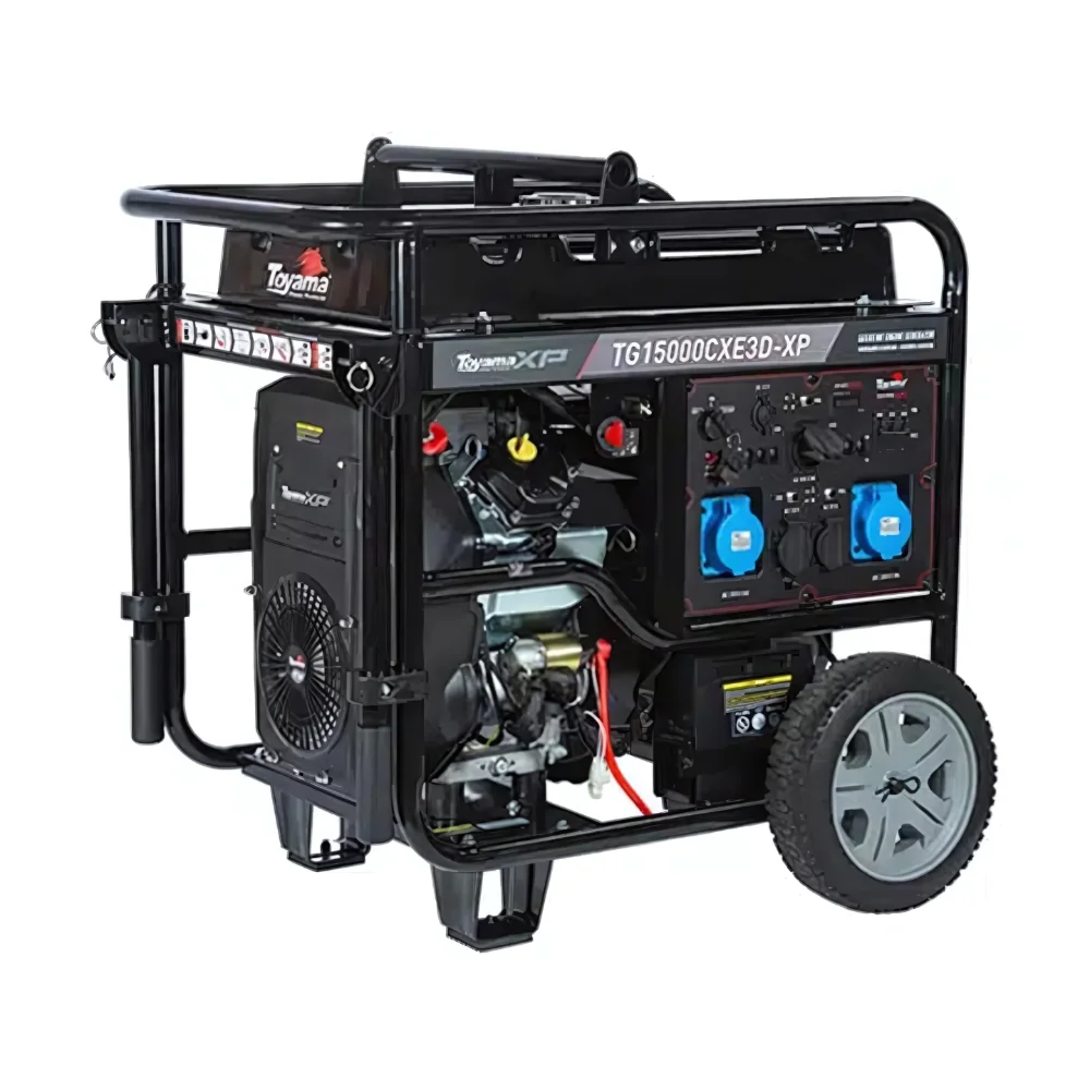 Gerador de Energia 17 KVA à Gasolina 713cc com Partida Elétrica 220V Trif  - Toyama-201-058