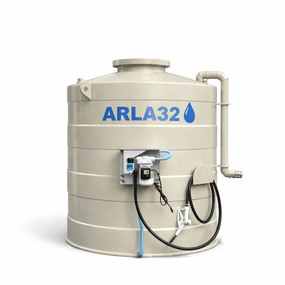 Kit Arla 32 com Tanque 1000L e Bomba 40L/min 220V