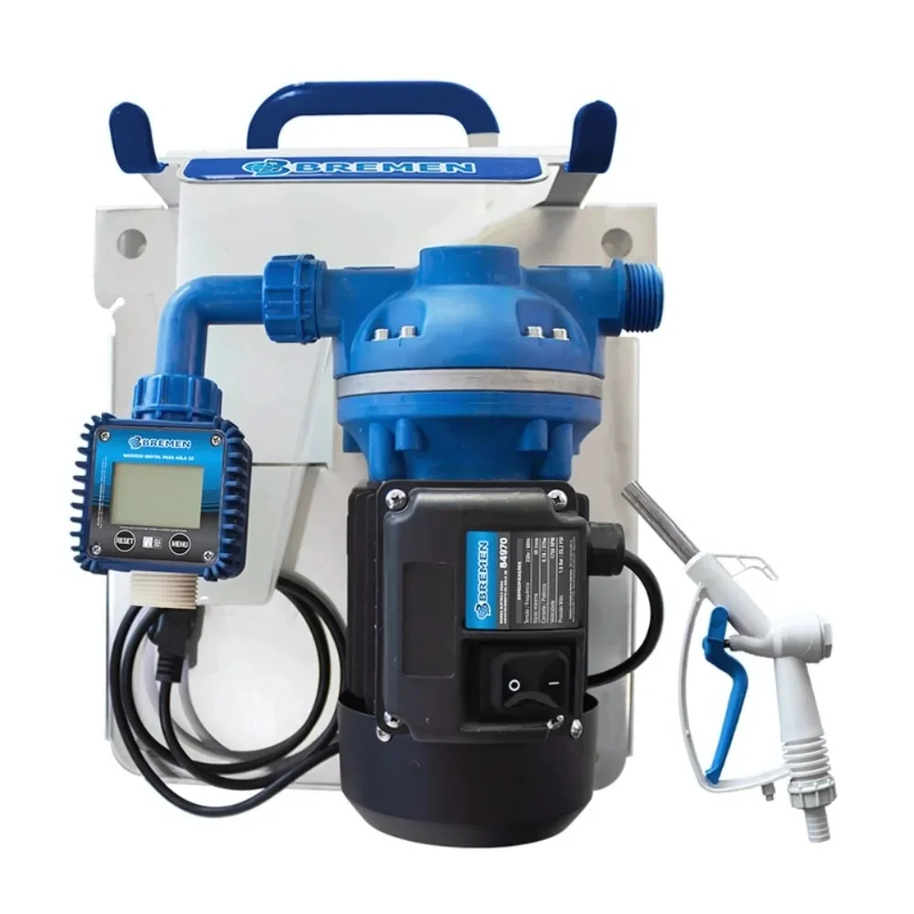 Kit Bomba de Abastecimento Arla 32 220V 40Lpm com Bico Manual e Mangueiras - Bremen-84970